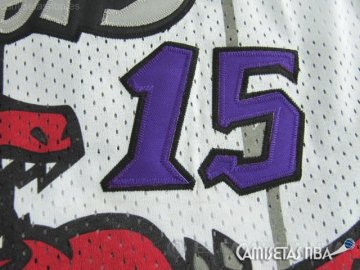 Camiseta Carter #15 Toronto Raptors Blanco